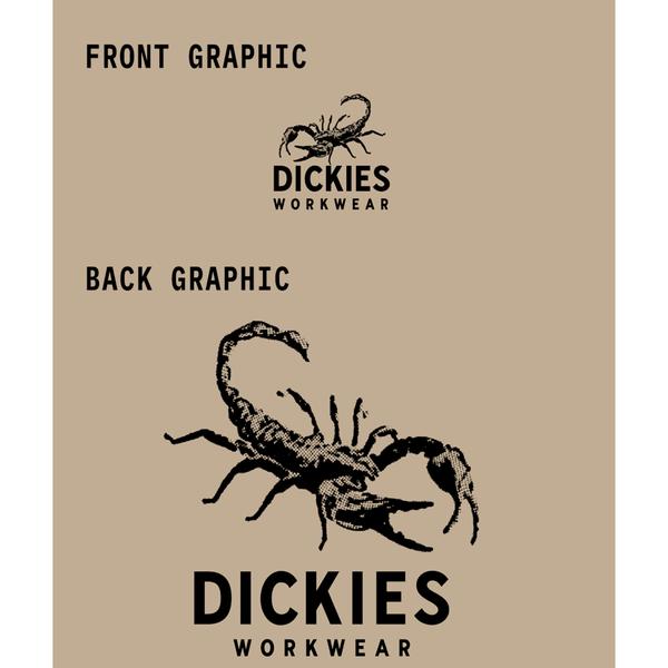 Dickies Quality Scorpion Graphic T-Shirt Irish Cream-Black Sheep Skate Shop