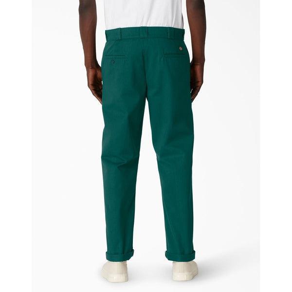 Dickies Regular Fit Cuffed Work Pant Forest Green-Black Sheep Skate Shop