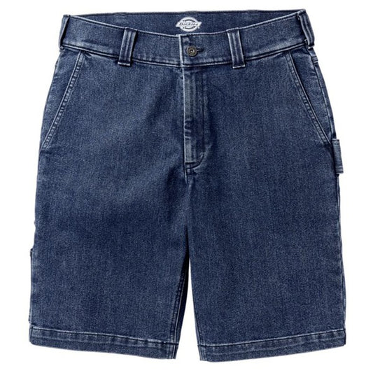 Dickies Skateboarding Denim Carpenter Shorts Stonewashed Indigo Blue-Black Sheep Skate Shop