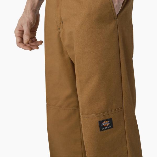 Dickies Skateboarding Double Knee Pants Regular Fit Brown Duck-Black Sheep Skate Shop