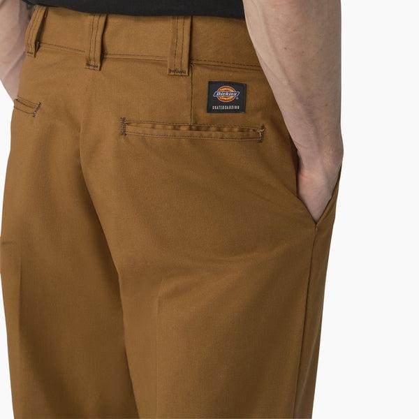 Dickies Skateboarding Double Knee Pants Regular Fit Brown Duck-Black Sheep Skate Shop