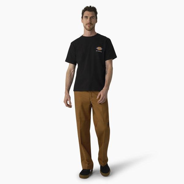 Dickies Skateboarding Double Knee Pants Regular Fit Brown Duck-Black Sheep Skate Shop
