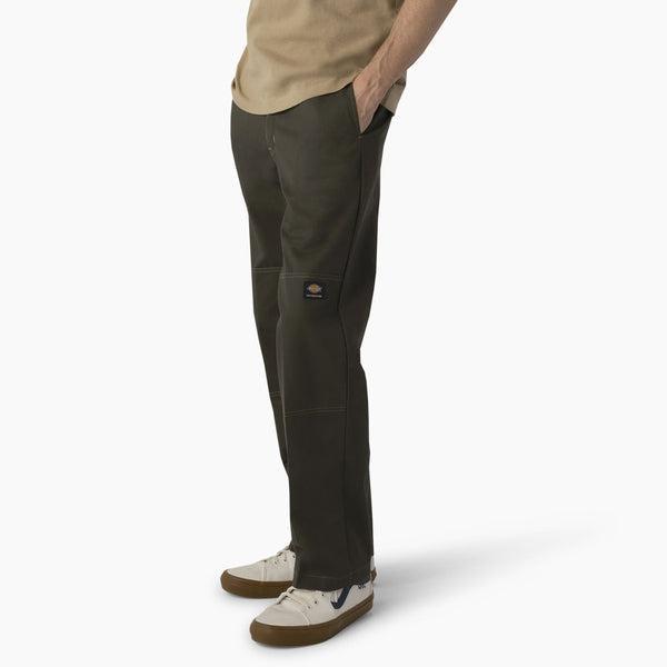 Dickies Skateboarding Double Knee Pants Regular Fit Olive Green-Black Sheep Skate Shop