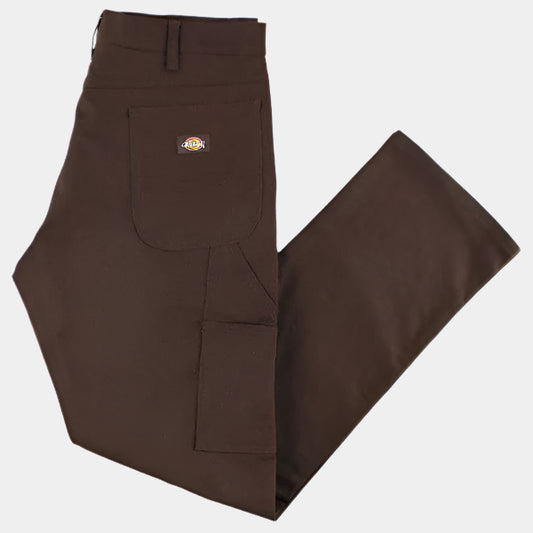 Dickies Skateboarding Flex Duck Carpenter Pants Regular Fit Chocolate Brown-Black Sheep Skate Shop
