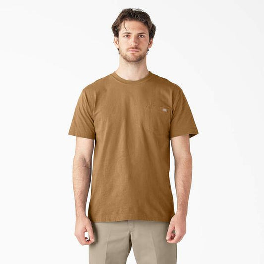 Dickies Skateboarding Heavy Weight Pocket T-Shirt Brown Duck-Black Sheep Skate Shop