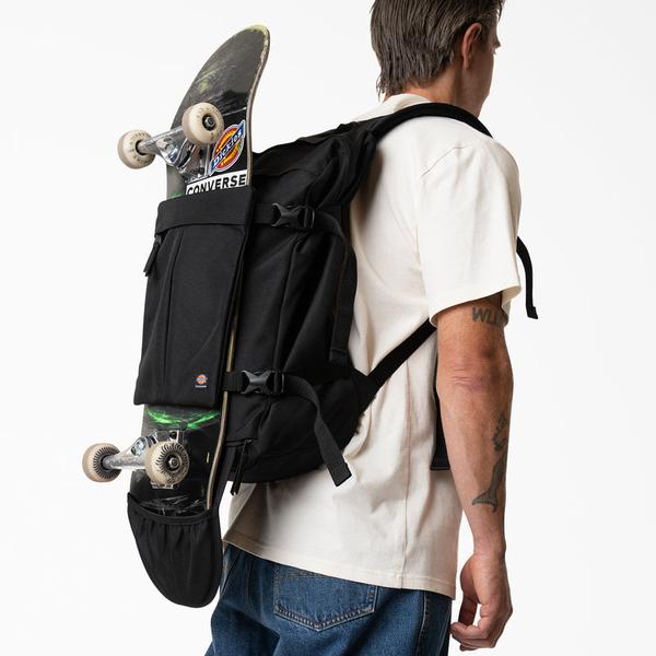 Dickies Skateboarding Mike Anderson Skate Backpack Black-Black Sheep Skate Shop
