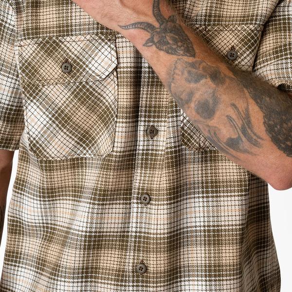 Dickies Skateboarding Mike Anderson Work Shirt Dark Olive-Black Sheep Skate Shop