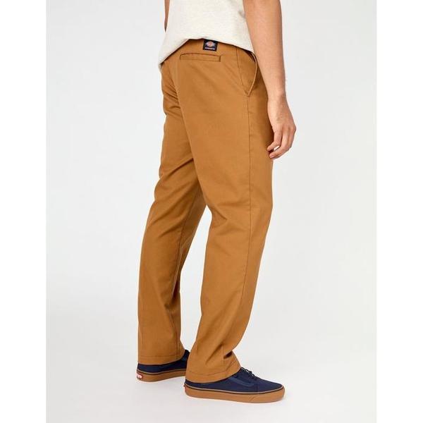 Dickies Skateboarding Pants Flex Slim Fit Straight Leg Brown Duck-Black Sheep Skate Shop