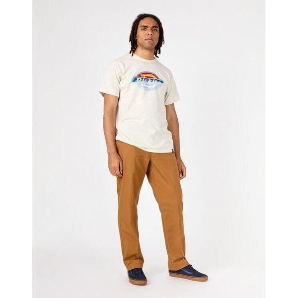 Dickies Skateboarding Pants Flex Slim Fit Straight Leg Brown Duck-Black Sheep Skate Shop