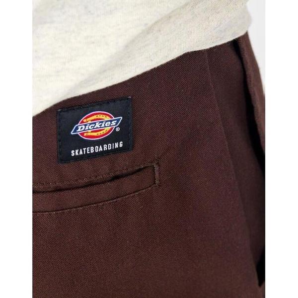 Dickies Skateboarding Pants Flex Slim Fit Straight Leg Chocolate Brown-Black Sheep Skate Shop