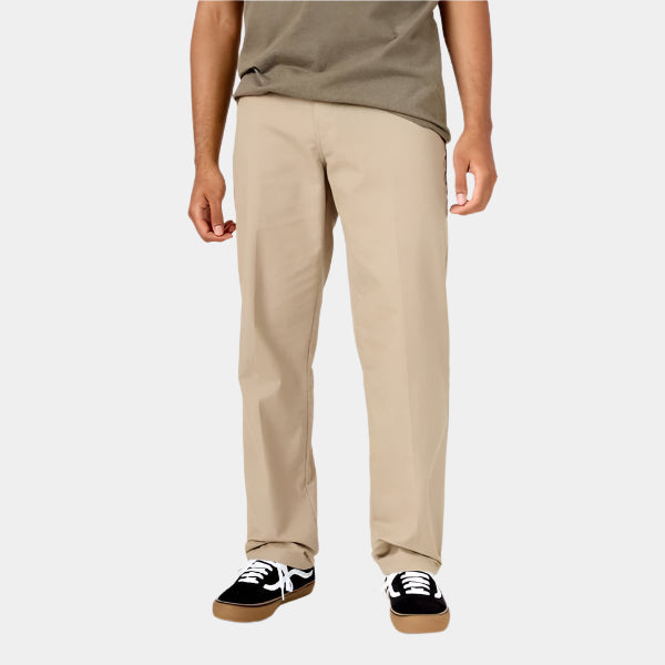 Dickies Skateboarding Pants Flex Slim Fit Straight Leg Desert Khaki-Black Sheep Skate Shop