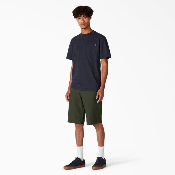 Dickies Skateboarding Slim Fit 11" Shorts Olive Green-Black Sheep Skate Shop
