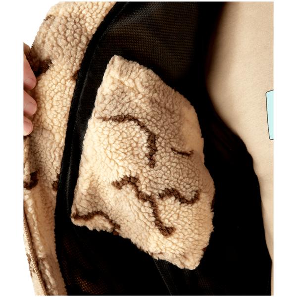 Dickies Skateboarding Textured High Pile Fleece Jacket Desert Camo-Black Sheep Skate Shop