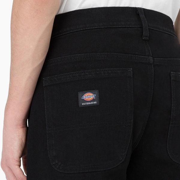 Dickies Skateboarding Wingville Denim Pants Loose Fit Black Denim-Black Sheep Skate Shop