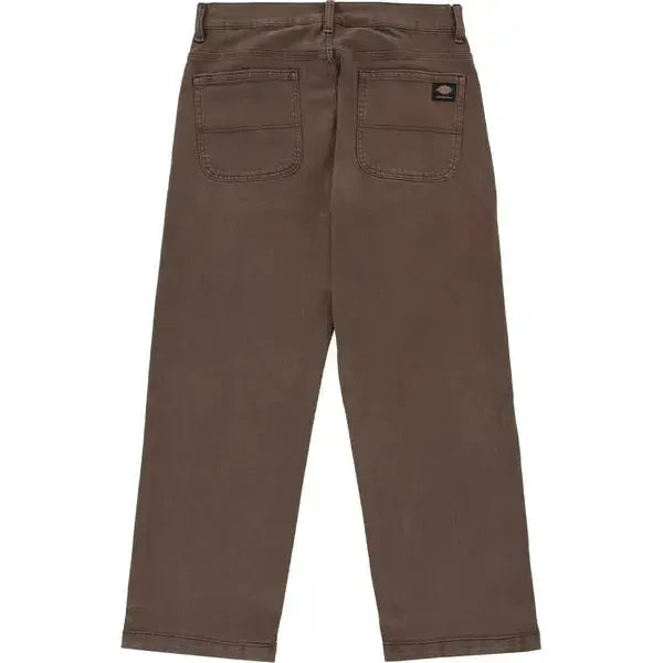 Dickies Skateboarding Wingville Denim Pants Loose Fit - Brown Tint-Black Sheep Skate Shop