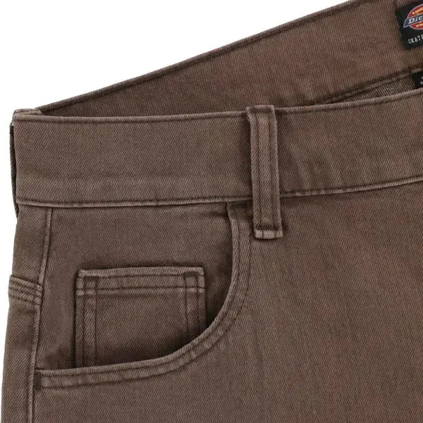 Dickies Skateboarding Wingville Denim Pants Loose Fit - Brown Tint-Black Sheep Skate Shop