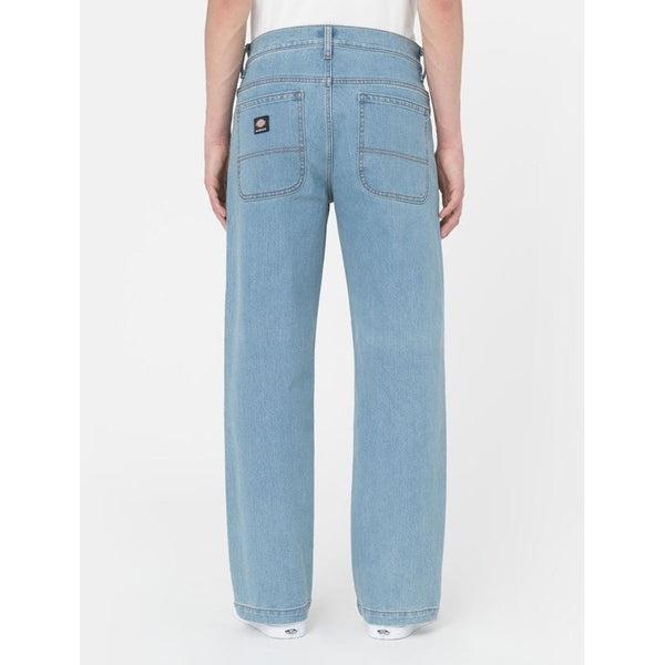 Dickies Skateboarding Wingville Denim Pants Loose Fit Light Denim-Black Sheep Skate Shop