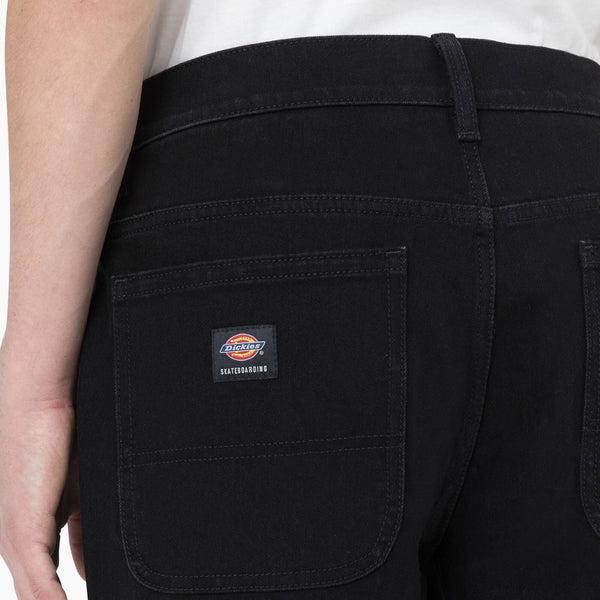 Dickies Skateboarding Wingville Denim Shorts Black-Black Sheep Skate Shop