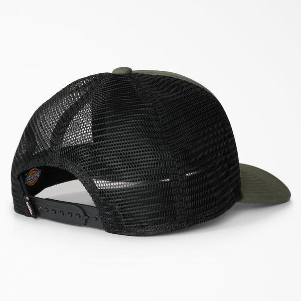 Dickies Workwear Supply Trucker Hat Military Green-Black Sheep Skate Shop