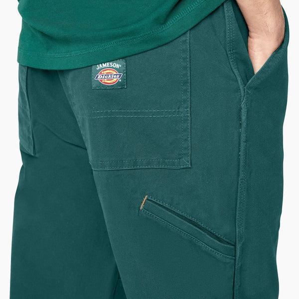 Dickies x Jameson Whiskey Double Knee Pants Rinsed Botanical Garden-Black Sheep Skate Shop