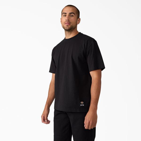 Dickies x Thrasher Magazine Short Sleeve Graphic T-Shirt Black-Black Sheep Skate Shop