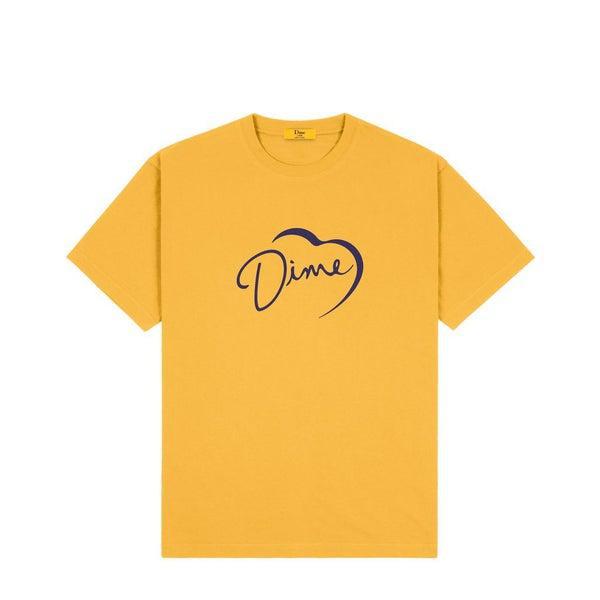 Dime I'm Alive T-Shirt Dark Yellow-Black Sheep Skate Shop