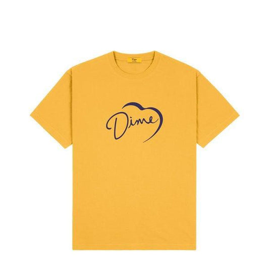 Dime I'm Alive T-Shirt Dark Yellow-Black Sheep Skate Shop