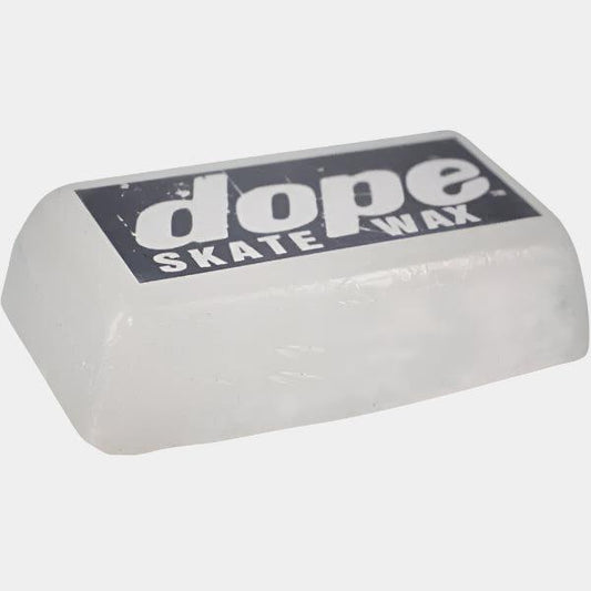 Dope Skate Wax Large Brick Clear White-Black Sheep Skate Shop