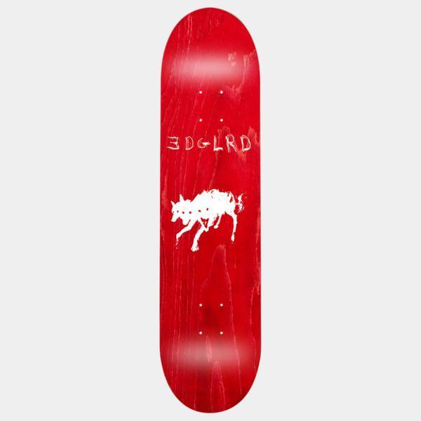 EDGLRD Hell Hound Red Deck 8.75"-Black Sheep Skate Shop