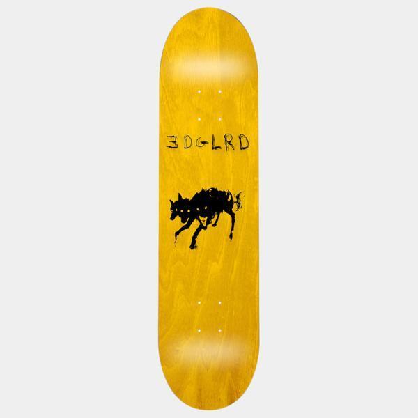 EDGLRD Hell Hound Yellow Deck 8.38"-Black Sheep Skate Shop
