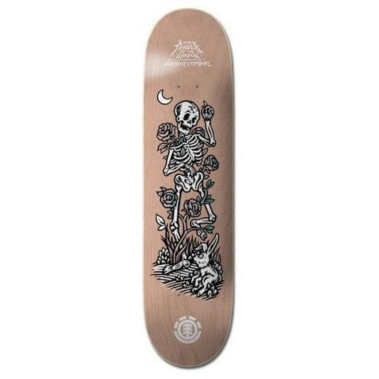 Element Skateboards Timber Garden Bygone Deck 8.0"-Black Sheep Skate Shop
