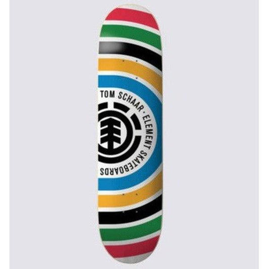 Element Skateboards Tom Schaar Rings Deck 8.0"-Black Sheep Skate Shop