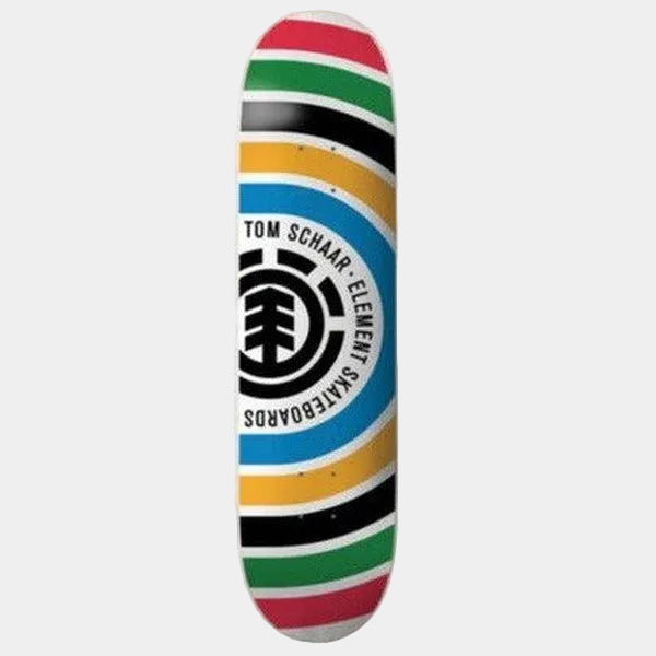Element Skateboards Tom Schaar Rings Deck 8.0"-Black Sheep Skate Shop