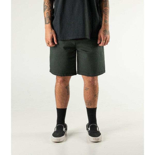 Former Merchandise Distend Denim Walk Short Ivy Stone-Black Sheep Skate Shop