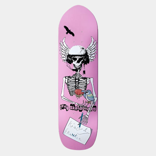 Frog Skateboards Frankie Decker Twisted Pilot Deck 8.5"-Black Sheep Skate Shop