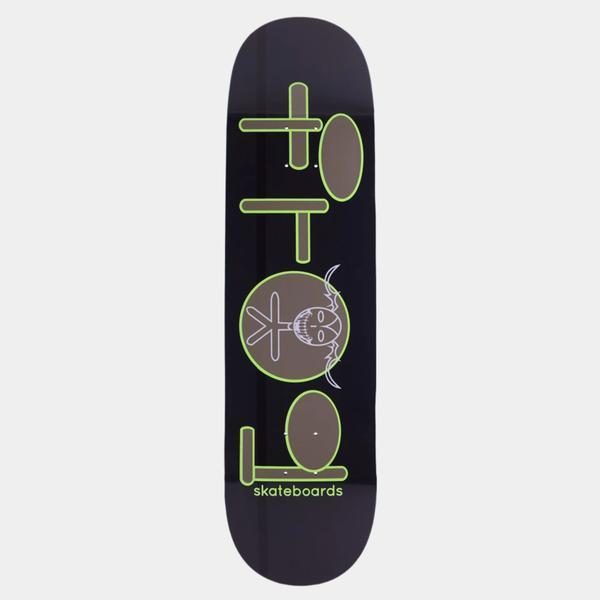 Frog Skateboards Skoom Logo Deck 8.25"-Black Sheep Skate Shop