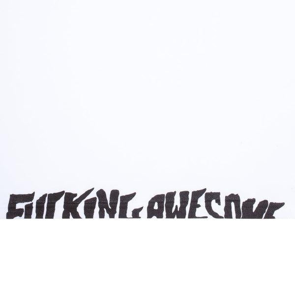 Fucking Awesome Tipping Point Long Sleeve T-Shirt White-Black Sheep Skate Shop
