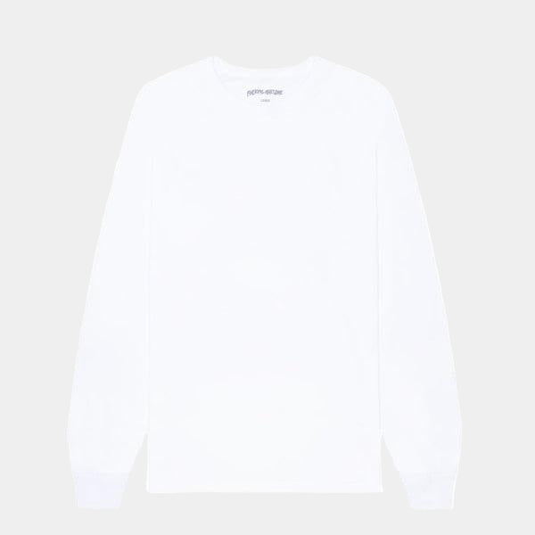 Fucking Awesome Tipping Point Long Sleeve T-Shirt White-Black Sheep Skate Shop
