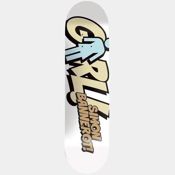 Girl Skateboards Simon Bannerot Blammo Deck 8.5"-Black Sheep Skate Shop