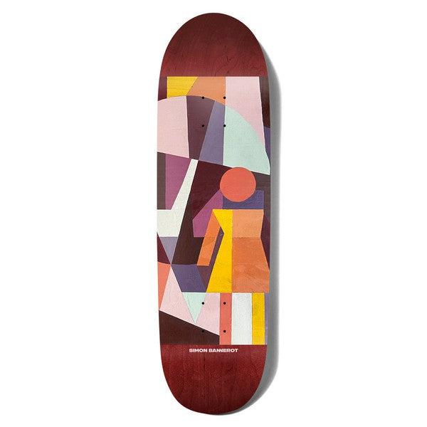 Girl Skateboards Simon Bannerot Emergence Loveseat Shaped Deck 9.0