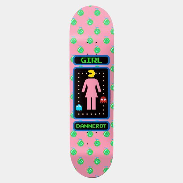 Girl Skateboards Simon Bannerot Pac-Man Deck 8.25"-Black Sheep Skate Shop