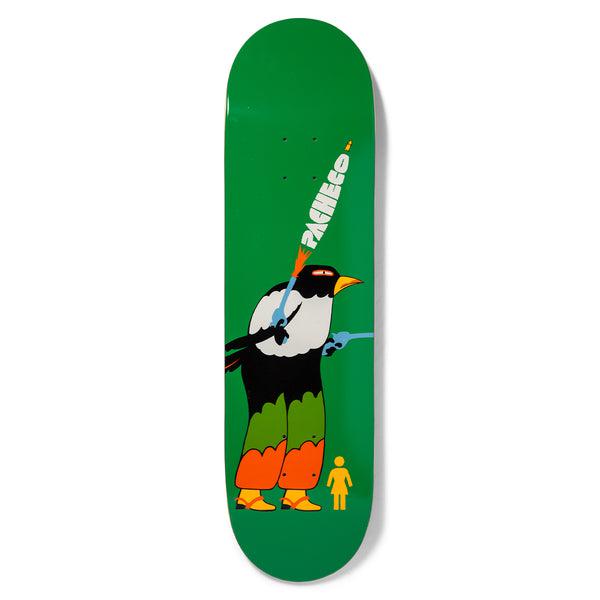 Girl Skateboards Tyler Pacheco Birdman Deck 8.0"-Black Sheep Skate Shop