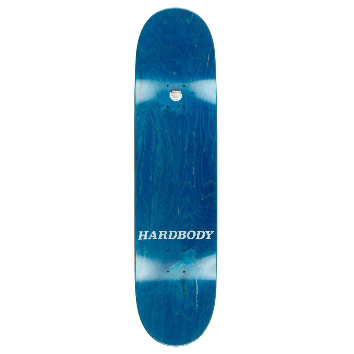 Hardbody Skateboards Saber Blue Foil Deck 8.25"