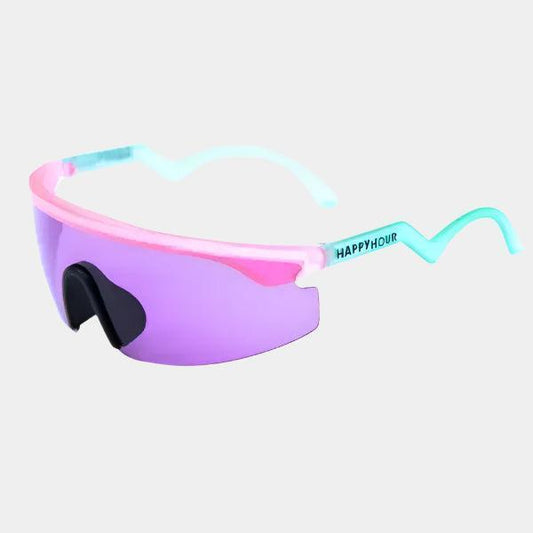 Happy Hour Shades Figgy Accelerators Sunglasses Pink-Black Sheep Skate Shop