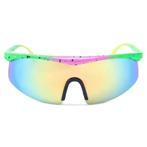 Happy Hour Shades Firebirds Sunglasses 80's Sunrise Splatter Catch Surf-Black Sheep Skate Shop