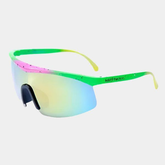 Happy Hour Shades Firebirds Sunglasses 80's Sunrise Splatter Catch Surf-Black Sheep Skate Shop