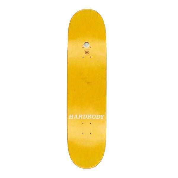 Hardbody Skateboards Diamond Plate Deck 8.375" Black-Black Sheep Skate Shop