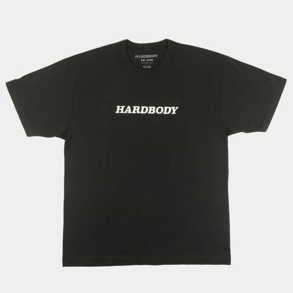 Hardbody Skateboards Heavy Weight Embroidered Logo T-Shirt Black-Black Sheep Skate Shop