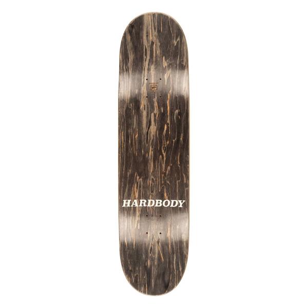 Hardbody Skateboards OD Flames Deck 8.375" Black-Black Sheep Skate Shop