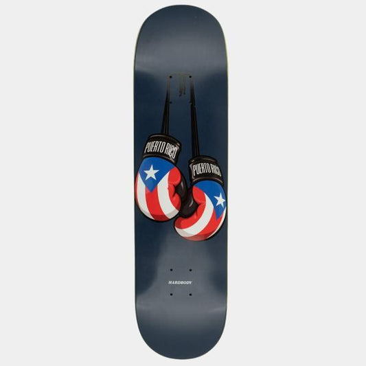 Hardbody Skateboards PR Gloves Deck 8.375" Navy-Black Sheep Skate Shop